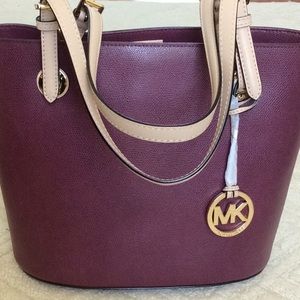Michael Kors Burgundy Handbag
